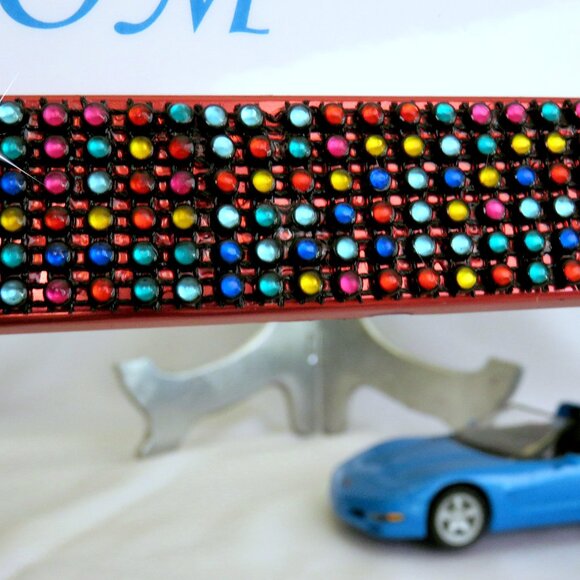 Red Metal License Frame Multi Color Standard Frame for US Car Accessor…..225 - Picture 2 of 2